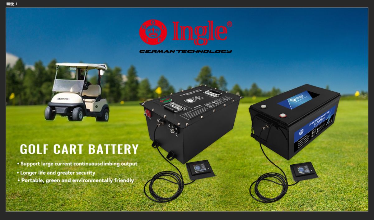 51.2V 105AH Lithium Golf Cart Battery